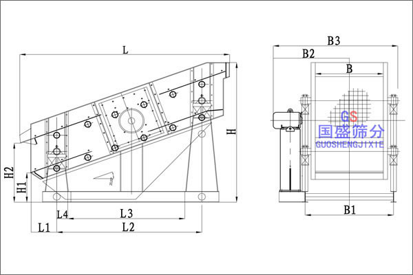 圓振動篩型號 圓振動篩型號