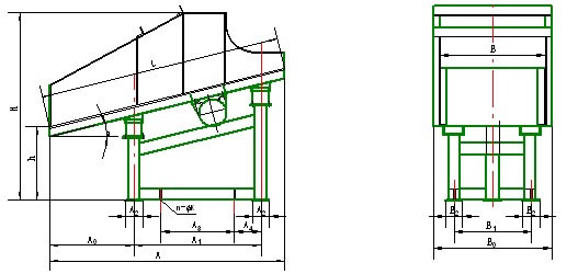 單質體振動放礦機 單質體振動放礦機